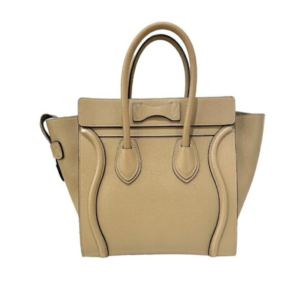 Celine Handbag Micro Dune Luggage